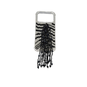 Embroidery iPhone Cover Black